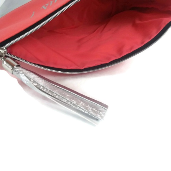 NEW Benefit Cosmetics Bag Makeup Change Purse Pink - Picture 5 of 8